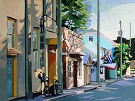 Dusk on the Alley
